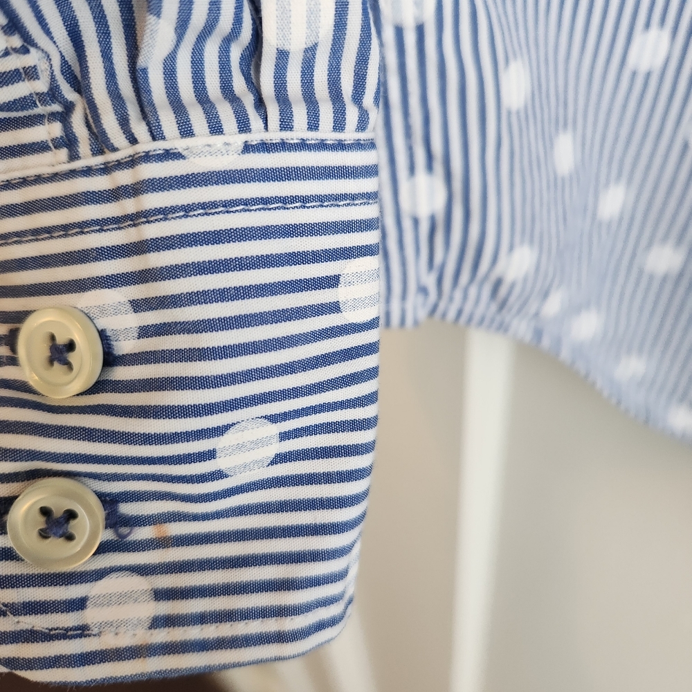 Talbots Button Down Shirt Medium - image 6